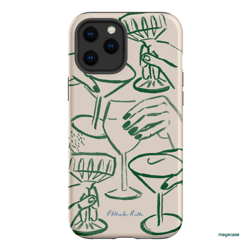 Cheers Printed Phone Cases iPhone 12 Pro / Armoured by Phthalo Ruth - The Dairy
