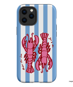 Lobster for Life Printed Phone Cases iPhone 12 Pro / Armoured by The Dairy - The Dairy