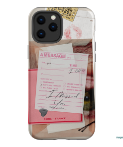 Missed Call Printed Phone Cases iPhone 12 Pro / Armoured by Jasmine Dowling - The Dairy