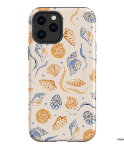 Shells & Swirls Printed Phone Cases by Cass Deller - The Dairy