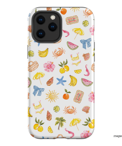 Summer Icons Printed Phone Cases iPhone 12 Pro / Armoured by Cass Deller - The Dairy