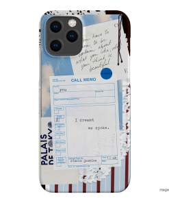 Call Memo Printed Phone Cases iPhone 12 Pro Max / Snap by Jasmine Dowling - The Dairy