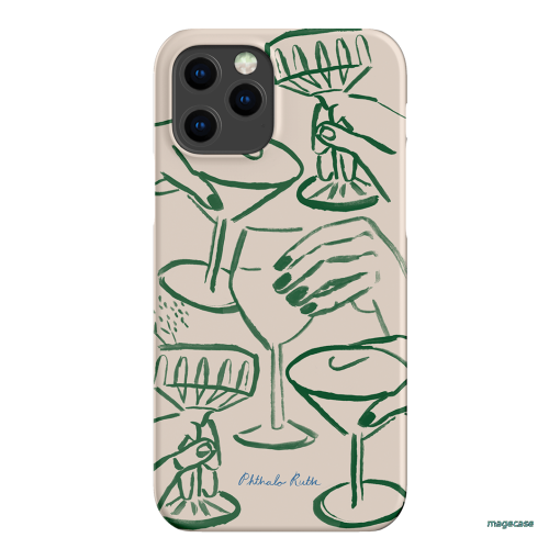 Cheers Printed Phone Cases iPhone 12 Pro Max / Snap by Phthalo Ruth - The Dairy