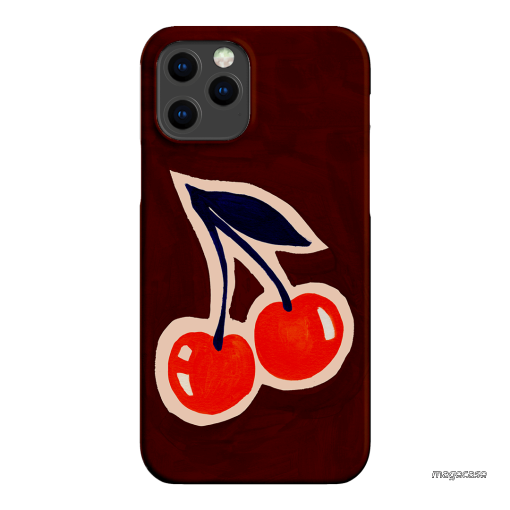 Cherries Printed Phone Cases iPhone 12 Pro Max / Snap by Studio Bon - The Dairy