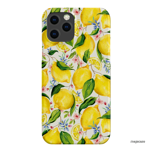 Citrus Lemon Printed Phone Cases iPhone 12 Pro Max / Snap by Ellie Mae - The Dairy
