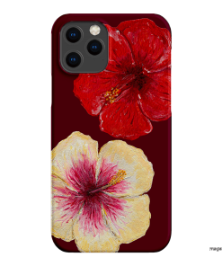 Hibiscus Flower Printed Phone Cases iPhone 12 Pro Max / Snap by BG. Studio - The Dairy