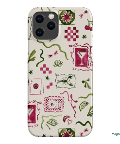 Martini Gal Printed Phone Cases iPhone 12 Pro Max / Snap by Charlie Taylor - The Dairy