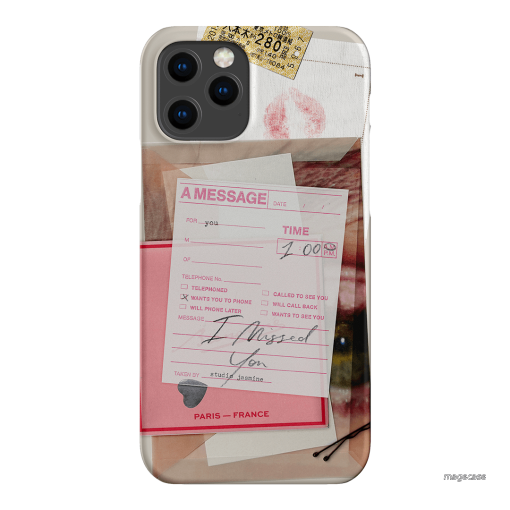 Missed Call Printed Phone Cases iPhone 12 Pro Max / Snap by Jasmine Dowling - The Dairy