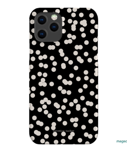 Mini Confetti Noir Printed Phone Cases iPhone 12 Pro Max / Snap by Veronica Tucker - The Dairy