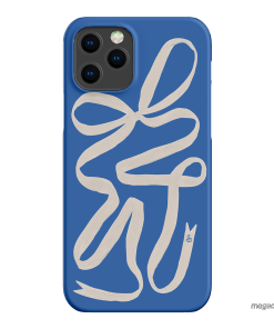 Something Blue Ribbon Printed Phone Cases iPhone 12 Pro Max / Snap by Jasmine Dowling - The Dairy