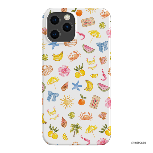 Summer Icons Printed Phone Cases iPhone 12 Pro Max / Snap by Cass Deller - The Dairy