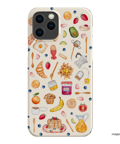 Sunday Breakfast Printed Phone Cases iPhone 12 Pro Max / Snap by BG. Studio - The Dairy