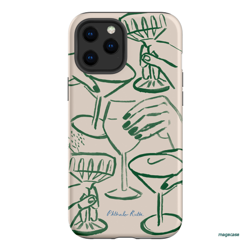 Cheers Printed Phone Cases iPhone 12 Pro Max / Armoured by Phthalo Ruth - The Dairy
