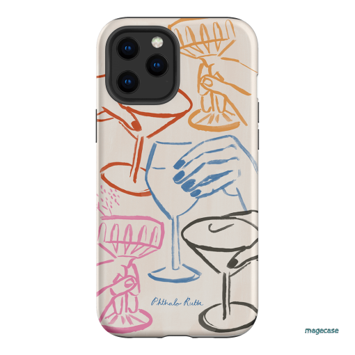 Cheers Multi Printed Phone Cases iPhone 12 Pro Max / Armoured by Phthalo Ruth - The Dairy