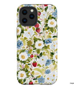 Garden Strawberries Printed Phone Cases iPhone 12 Pro Max / Armoured by Ellie Mae - The Dairy