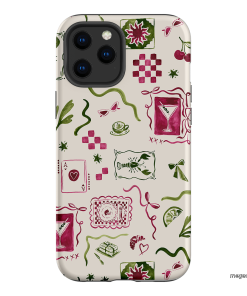 Martini Gal Printed Phone Cases iPhone 12 Pro Max / Armoured by Charlie Taylor - The Dairy