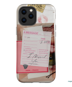 Missed Call Printed Phone Cases iPhone 12 Pro Max / Armoured by Jasmine Dowling - The Dairy