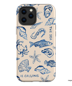 Sea Call Printed Phone Cases iPhone 12 Pro Max / Armoured by Cass Deller - The Dairy