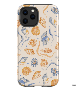 Shells & Swirls Printed Phone Cases by Cass Deller - The Dairy