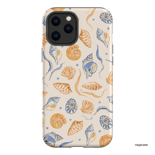 Shells & Swirls Printed Phone Cases by Cass Deller - The Dairy