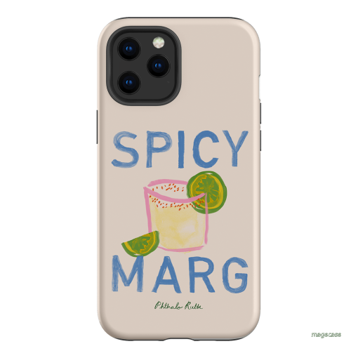 Spicy Marg Printed Phone Cases iPhone 12 Pro Max / Armoured by Phthalo Ruth - The Dairy