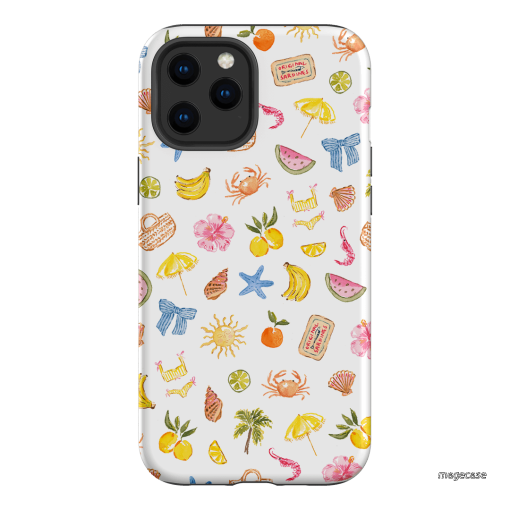 Summer Icons Printed Phone Cases iPhone 12 Pro Max / Armoured by Cass Deller - The Dairy