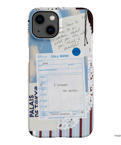 Call Memo Printed Phone Cases iPhone 13 / Snap by Jasmine Dowling - The Dairy