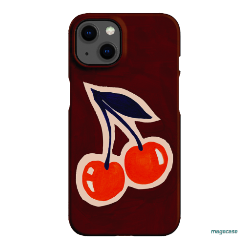Cherries Printed Phone Cases iPhone 13 / Snap by Studio Bon - The Dairy