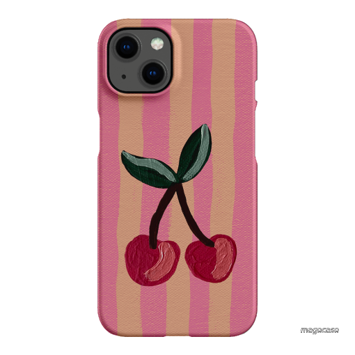 Cherry On Top Printed Phone Cases iPhone 13 / Snap by Amy Gibbs - The Dairy
