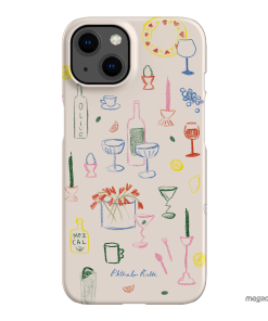 Dinnerware Printed Phone Cases iPhone 13 / Snap by Phthalo Ruth - The Dairy