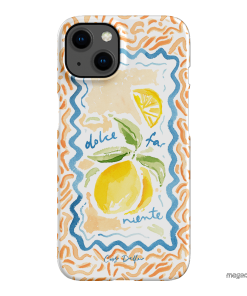 Dolce Far Niente Printed Phone Cases iPhone 13 / Snap by Cass Deller - The Dairy