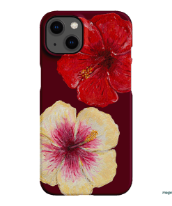 Hibiscus Flower Printed Phone Cases iPhone 13 / Snap by BG. Studio - The Dairy