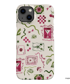 Martini Gal Printed Phone Cases iPhone 13 / Snap by Charlie Taylor - The Dairy