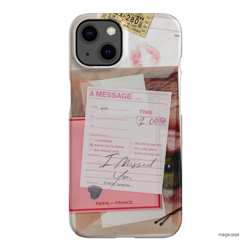 Missed Call Printed Phone Cases iPhone 13 / Snap by Jasmine Dowling - The Dairy