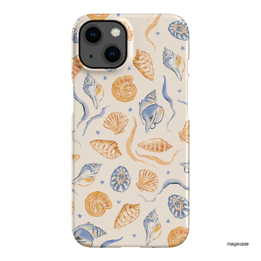 Shells & Swirls Printed Phone Cases by Cass Deller - The Dairy