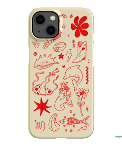 Spiced Cowboy Cream Printed Phone Cases iPhone 13 / Snap by Easty Beasty - The Dairy