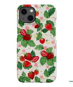 Strawberry Patch Printed Phone Cases iPhone 13 / Snap by Ellie Mae - The Dairy