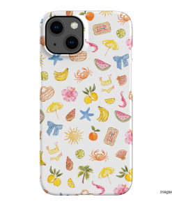Summer Icons Printed Phone Cases iPhone 13 / Snap by Cass Deller - The Dairy