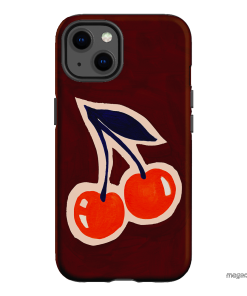 Cherries Printed Phone Cases iPhone 13 / Armoured by Studio Bon - The Dairy