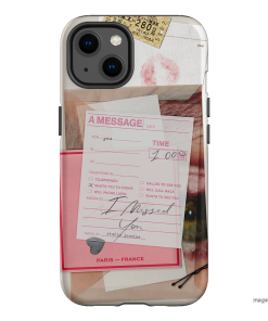 Missed Call Printed Phone Cases iPhone 13 / Armoured by Jasmine Dowling - The Dairy