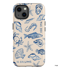 Sea Call Printed Phone Cases iPhone 13 / Armoured by Cass Deller - The Dairy