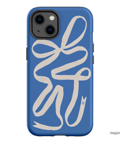 Something Blue Ribbon Printed Phone Cases iPhone 13 / Armoured by Jasmine Dowling - The Dairy