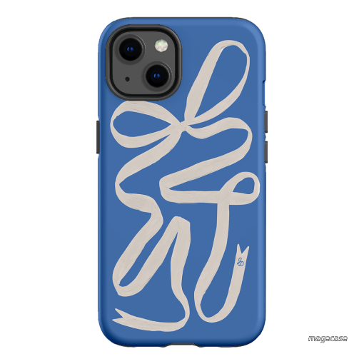 Something Blue Ribbon Printed Phone Cases iPhone 13 / Armoured by Jasmine Dowling - The Dairy