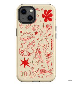 Spiced Cowboy Cream Printed Phone Cases iPhone 13 / Armoured by Easty Beasty - The Dairy