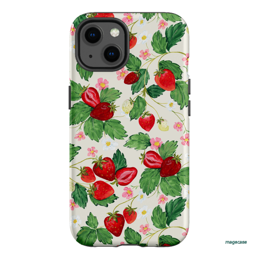 Strawberry Patch Printed Phone Cases iPhone 13 / Armoured by Ellie Mae - The Dairy