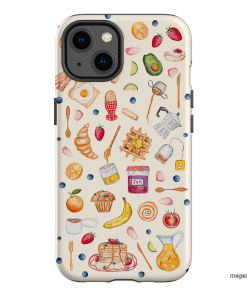 Sunday Breakfast Printed Phone Cases iPhone 13 / Armoured by BG. Studio - The Dairy