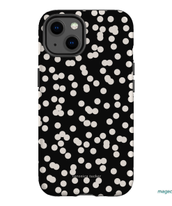Mini Confetti Noir Printed Phone Cases by Veronica Tucker - The Dairy