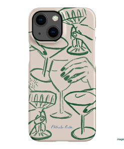 Cheers Printed Phone Cases iPhone 13 Mini / Snap by Phthalo Ruth - The Dairy