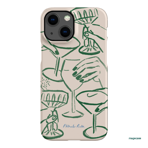 Cheers Printed Phone Cases iPhone 13 Mini / Snap by Phthalo Ruth - The Dairy