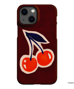 Cherries Printed Phone Cases iPhone 13 Mini / Snap by Studio Bon - The Dairy